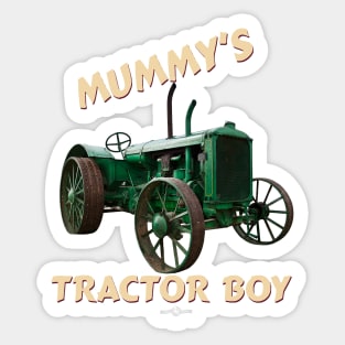 Allis Chalmers Mummy's tractor boy Sticker